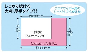 カウネット　カウネット　雑巾シート